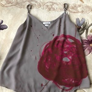 Aritzia Tops - Aritzia Bavarian Gray and Pink Top sz M Aritzia Tops - Aritzia Bavarian Gray and Pink Top sz M